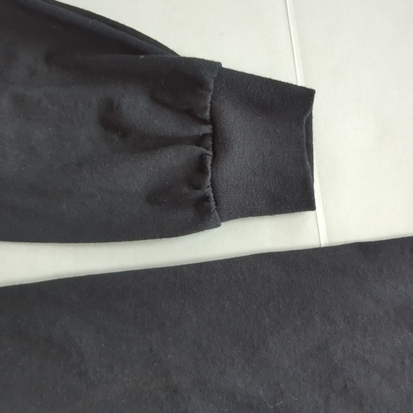 Gildan DryBlend Mossy Oak Camouflage Outdoor LS Crewneck T-Shirt L Black Camo - Picture 6 of 8